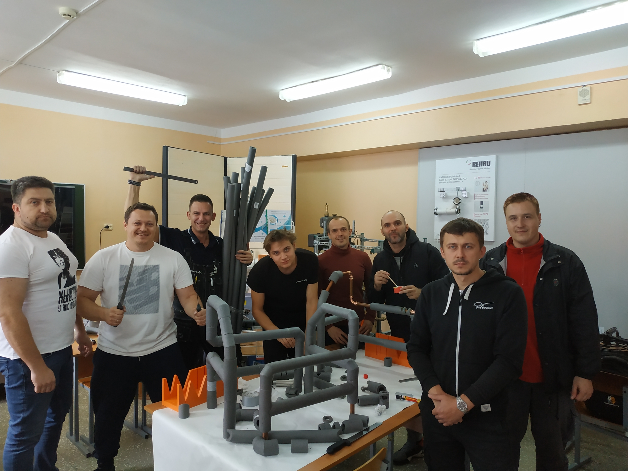Встреча монтажников в Минске